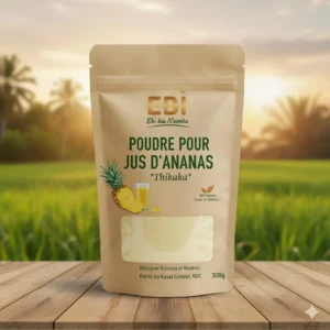 Poudre pour jus d'ananas